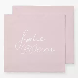 Servietten Frohe Ostern Rosa