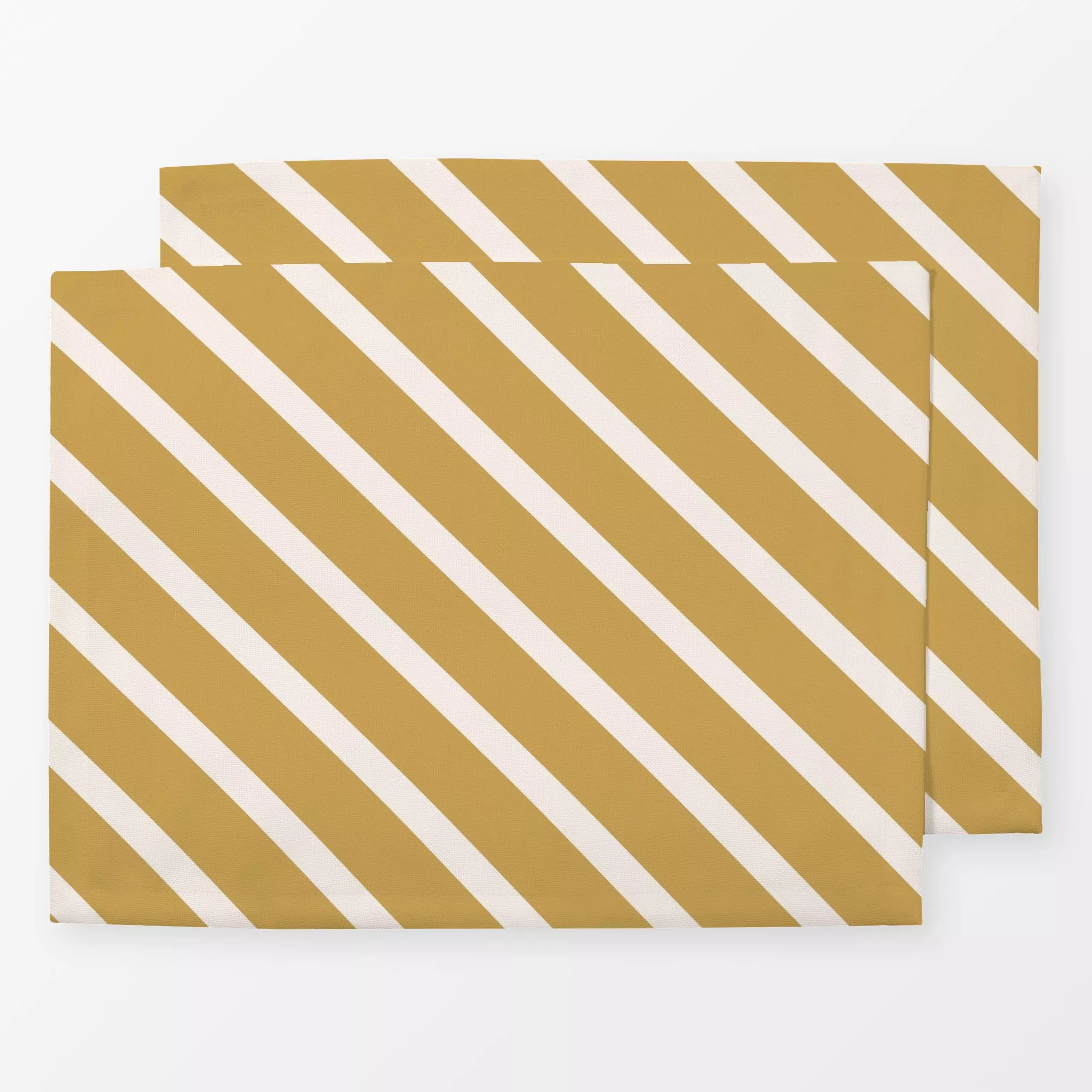 Tischset Wichtel Streifen Pattern - Weihnachten, Anlässe - von „Jana Moßmann"; Streifen, diagonal, gestreift, Streifenmuster...