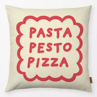 Kissen Pasta Pesto Pizza