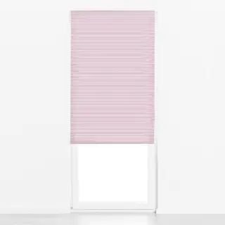 Raffrollo Picnic Stripes Mauve