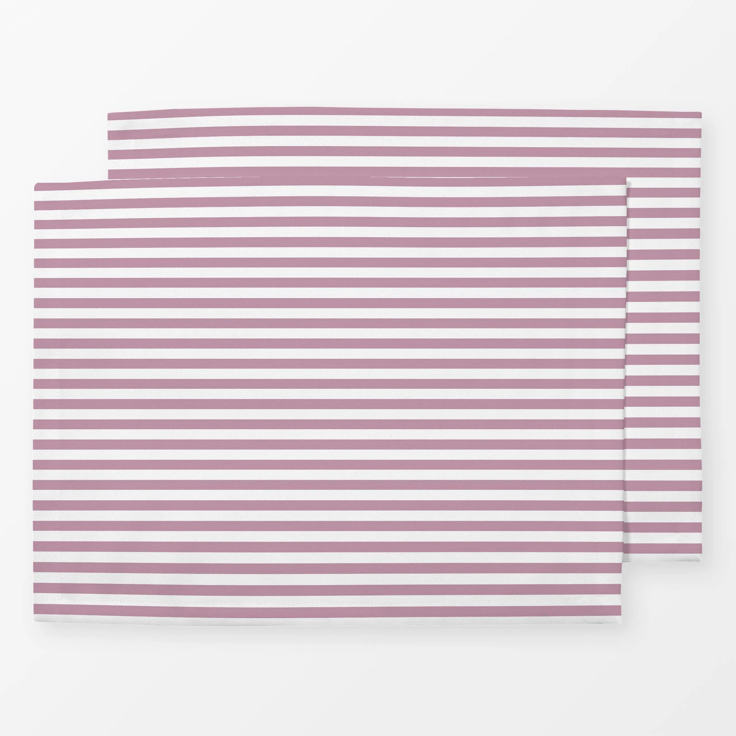 Tischset Picnic Stripes Mauve, gemustert, Ostern, von Studio ROSAGRAU