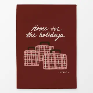 Geschirrtücher Home for the Holidays Retro