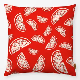 Kissen Santorini Lemonslice Pattern