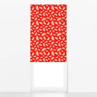 Raffrollo Santorini Lemonslice Pattern