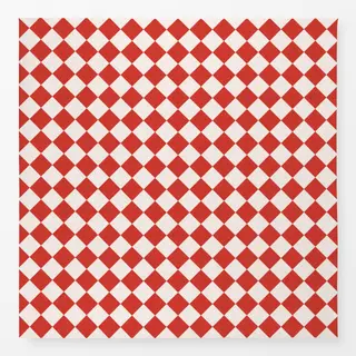 Tischdecke Christmas Checkers Noel Red