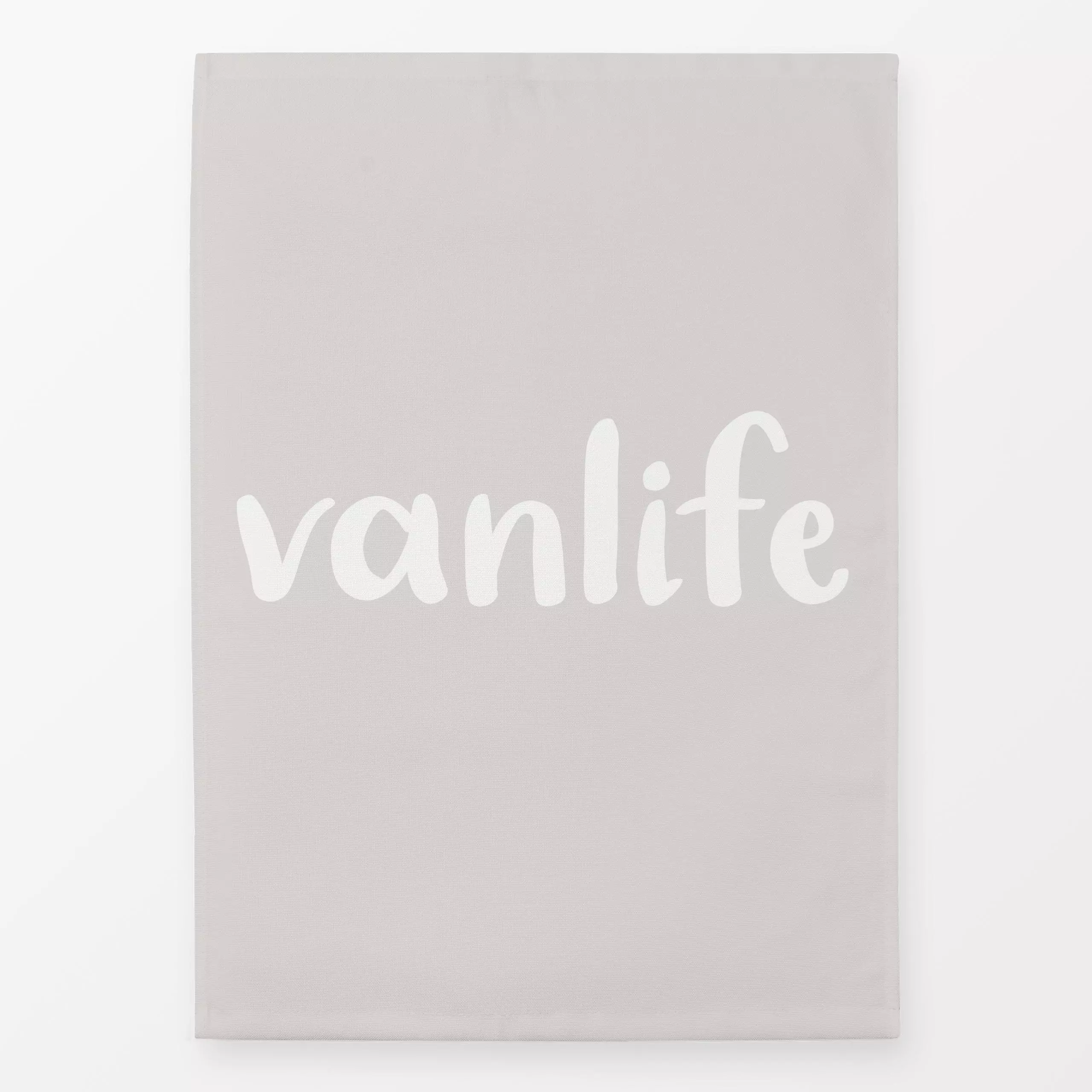 Geschirrtücher Vanlife beige - Sommer, Sprüche & Schriftzüge, Reise - von „Karen Menzenbach"; Travel, beige, typografie, van...