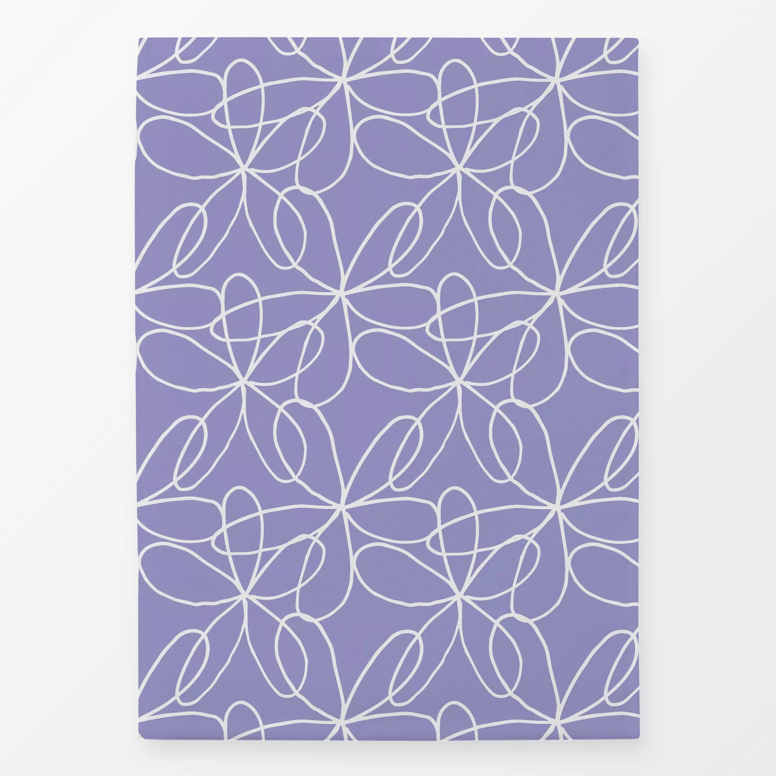 Geschirrtücher Bold Flowers 5X - Blumen & Florales, Frühling, Symbole & Muster - von „Studio Memb"; abstrakt, Blumen, lila, ...