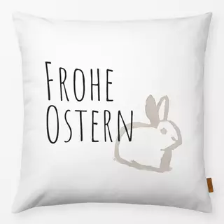 Kissen Frohe Ostern Hase