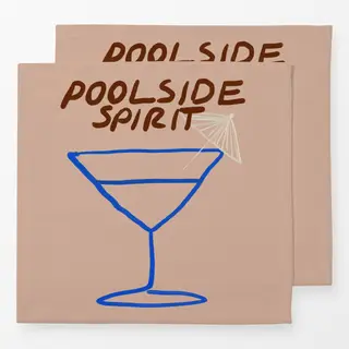 Servietten Poolside Spirit