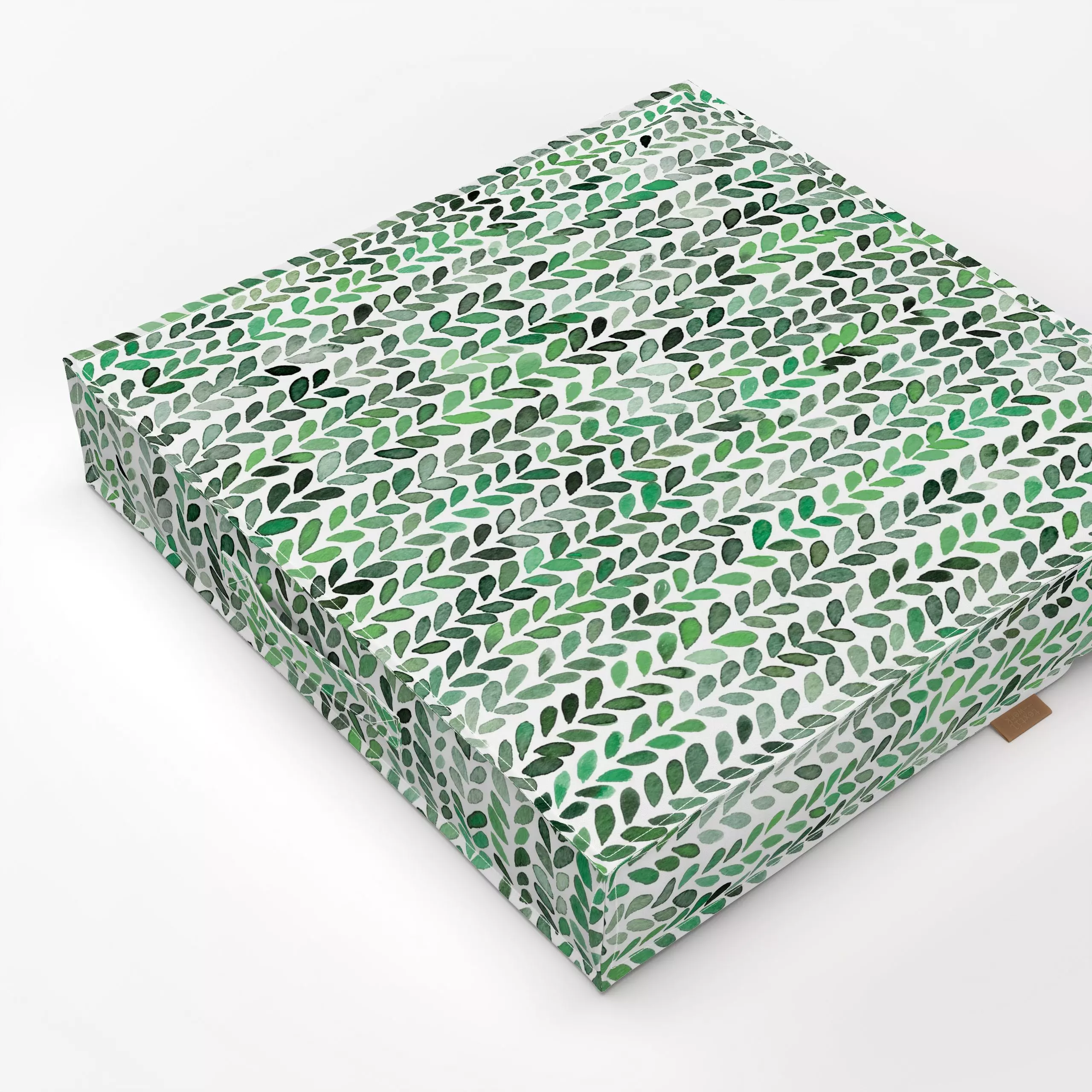 Bodenkissen Weihnachten Knitting Green - Weihnachten, Winter, Symbole & Muster - von „Ninola Design "; minimal, Weihnachten,...