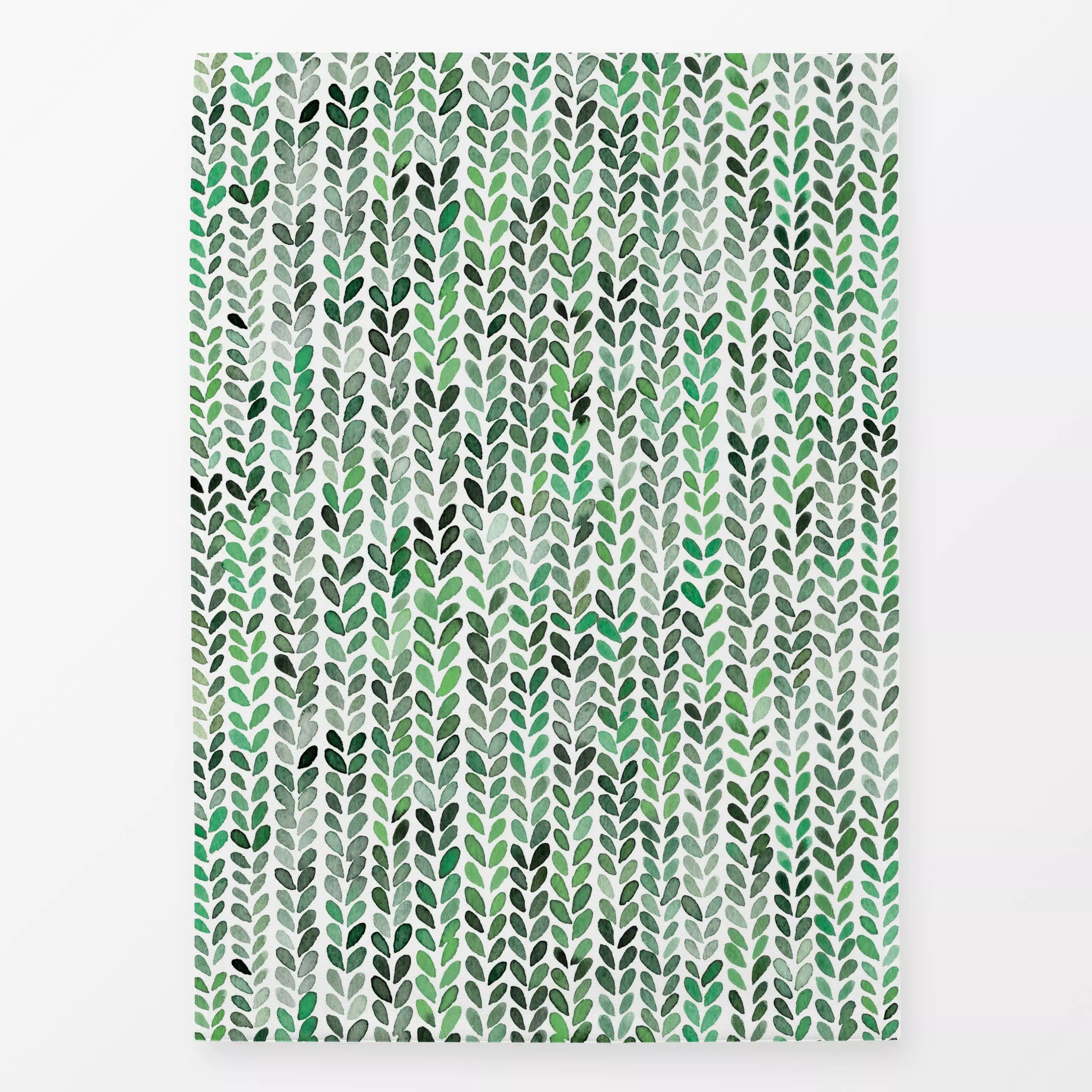 Geschirrtücher Weihnachten Knitting Green - Weihnachten, Winter, Symbole & Muster - von „Ninola Design "; minimal, Weihnacht...