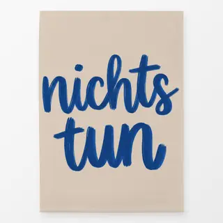 Geschirrtücher nichts tun blau