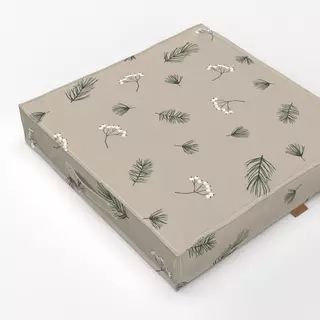 Bodenkissen Tannen und Beeren