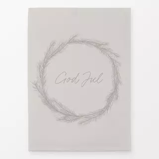 Geschirrtücher Beige God Jul Krans