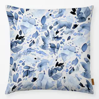 Kissen Abstract Mineral Sea Blue