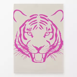 Geschirrtuch Tiger Pink