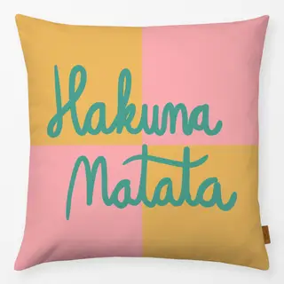 Kissen Hakuna Matata Muster