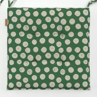 Sitzkissen Dots grün