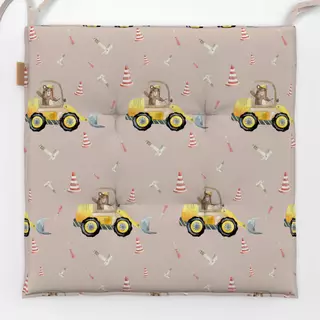 Sitzkissen Brunos Baustelle