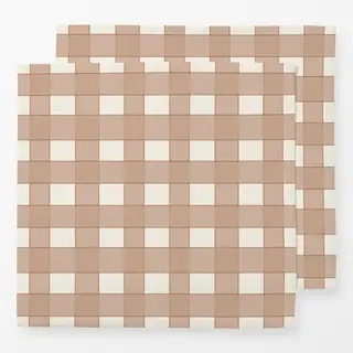 Servietten Gingham Baby Blush