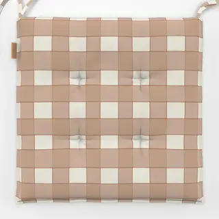 Sitzkissen Gingham Baby Blush