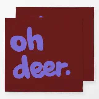 Servietten Oh Deer 1