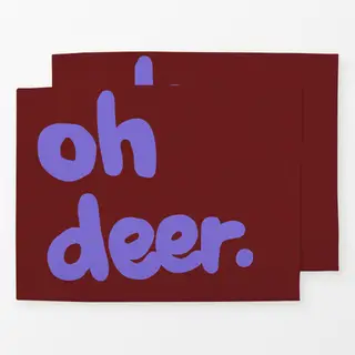 Tischset Oh Deer 1