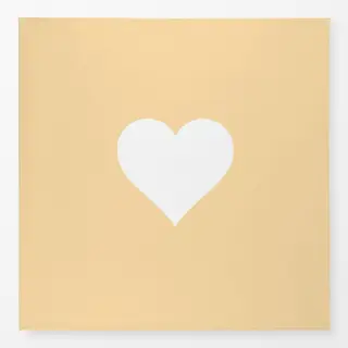Tischdecke Butteryellow Herz