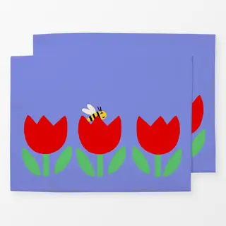Tischset Tulpenverliebt