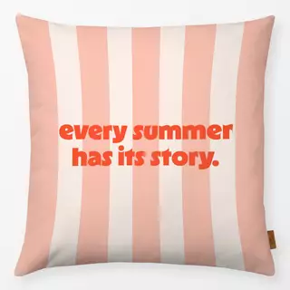 Kissen Typo "Every Summer"
