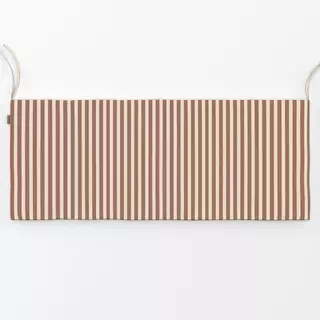 Bankauflage Mocha Mousse Beige Stripes