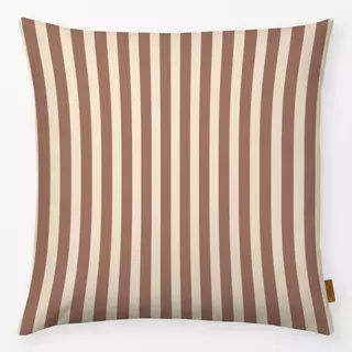 Kissen Mocha Mousse Beige Stripes