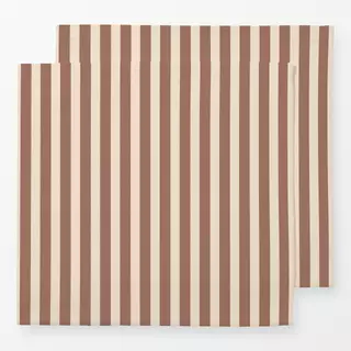 Servietten Mocha Mousse Beige Stripes