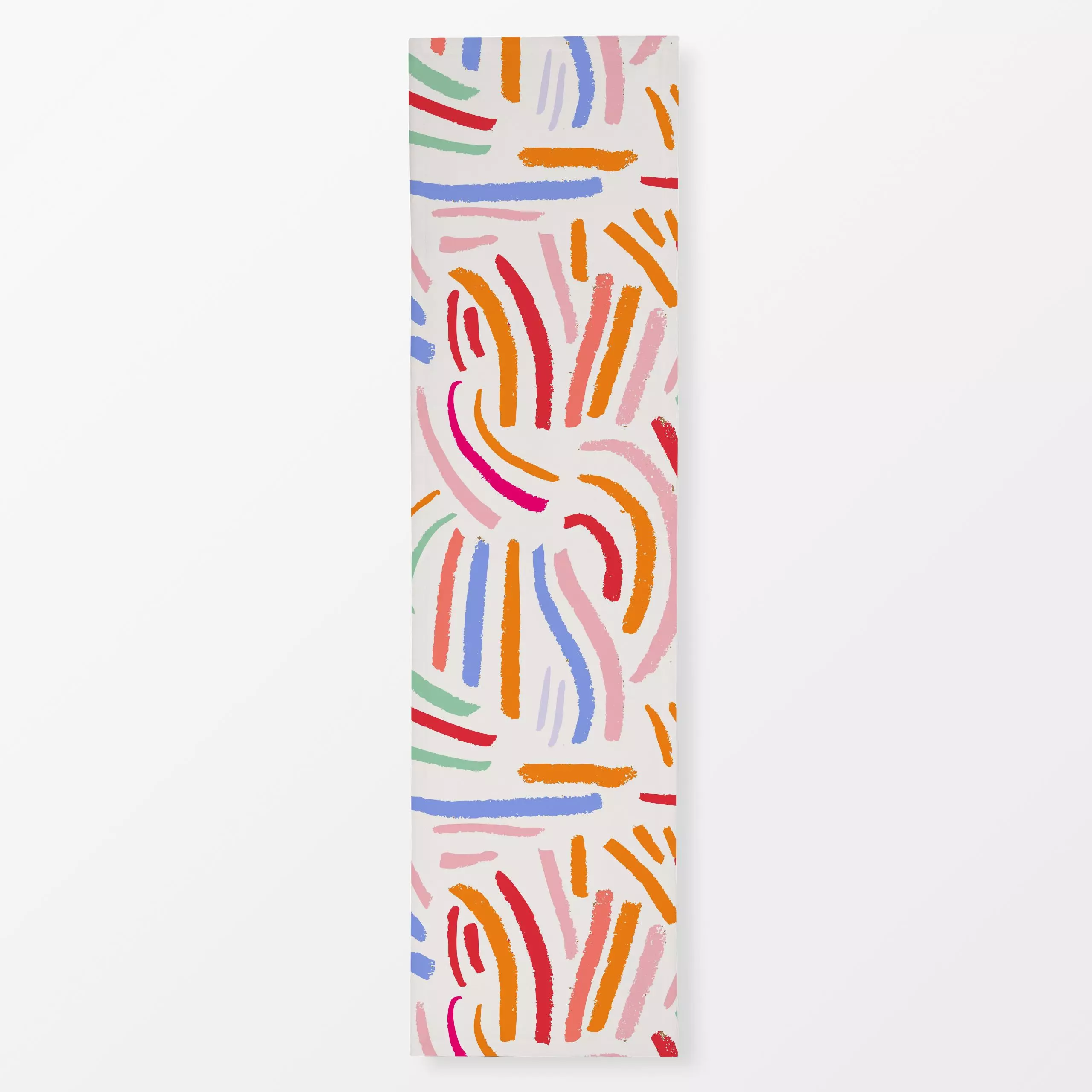 Tischläufer Ethno Allover Muster bunt, gemustert, Sommer, von Kruth Design