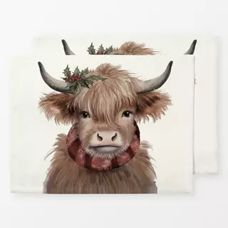 Tischset AlpenChic Zottel  Kuh