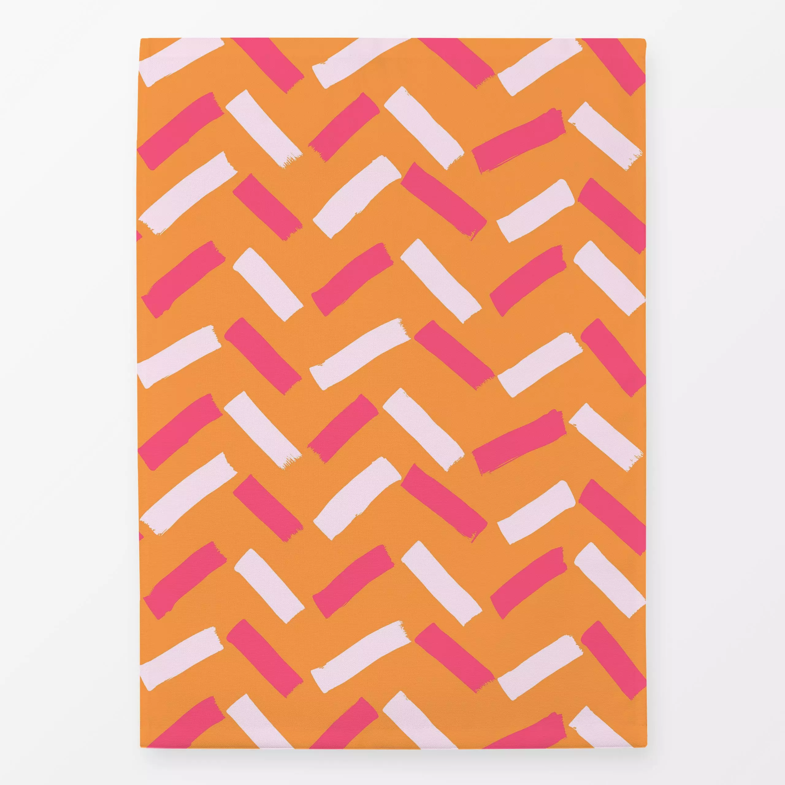 Geschirrtücher SUN ZIGG ZAGG ALLOVER - Symbole & Muster - von „Julia Schumacher"; Muster, rosa, Strand, Zickzack, Beach, Pic...