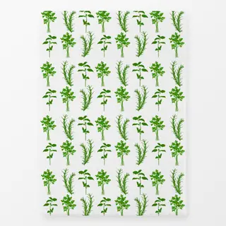 Geschirrtücher Gartenkräuter Muster