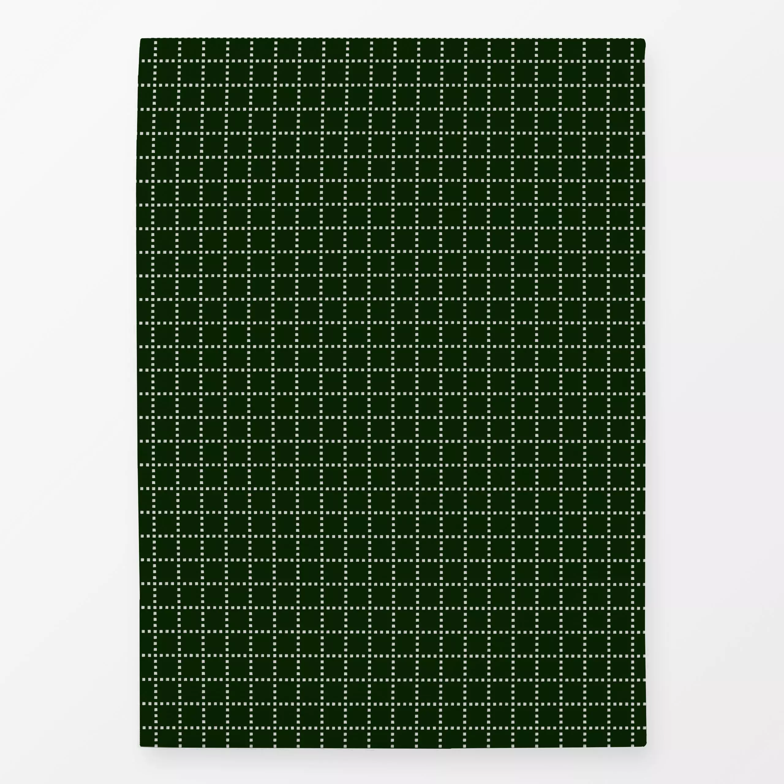 Geschirrtücher Karo Dunkelgrün - Weihnachten, Symbole & Muster - von „Sophie Augustin Illustration"; Weihnachten, Karo, weih...