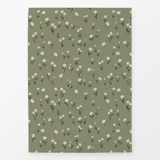 Geschirrtücher Blumenwiese Frühling grün