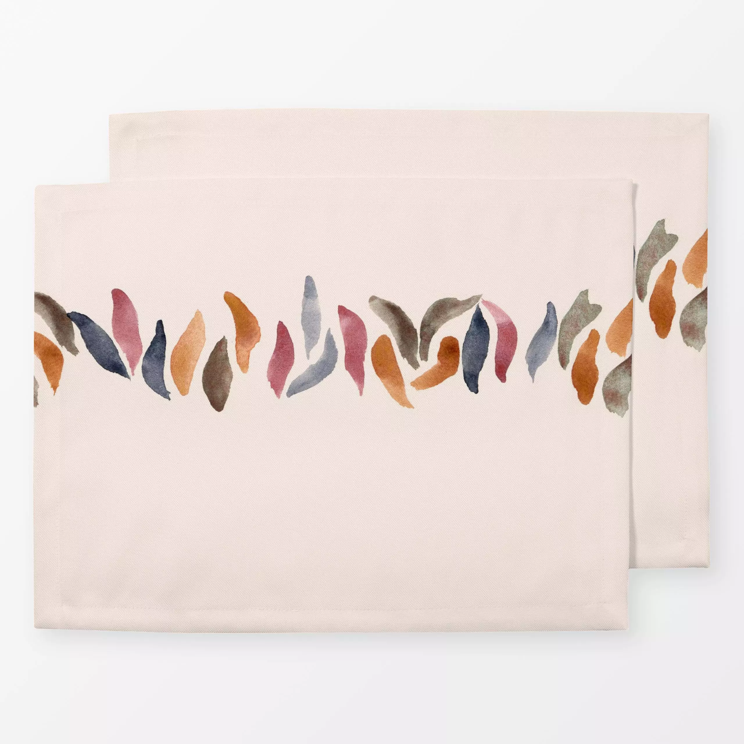 Tischset falling for fall - fallin - Blumen & Florales, Herbst - von „youdesignme"; Blätter, Herbst, Herbstdeko, herbstlich,...