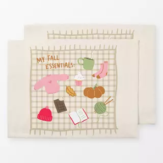 Tischset My Fall Essentials