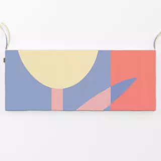 Bankauflage Blümerant/lila