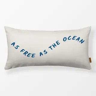 Kissen As free as the ocean