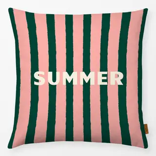 Kissen Summer Stripes green