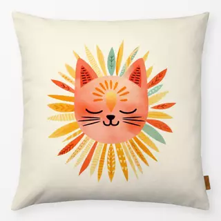 Kissen Whimsy Boho Cat