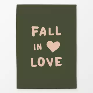 Geschirrtücher Fall in Love green