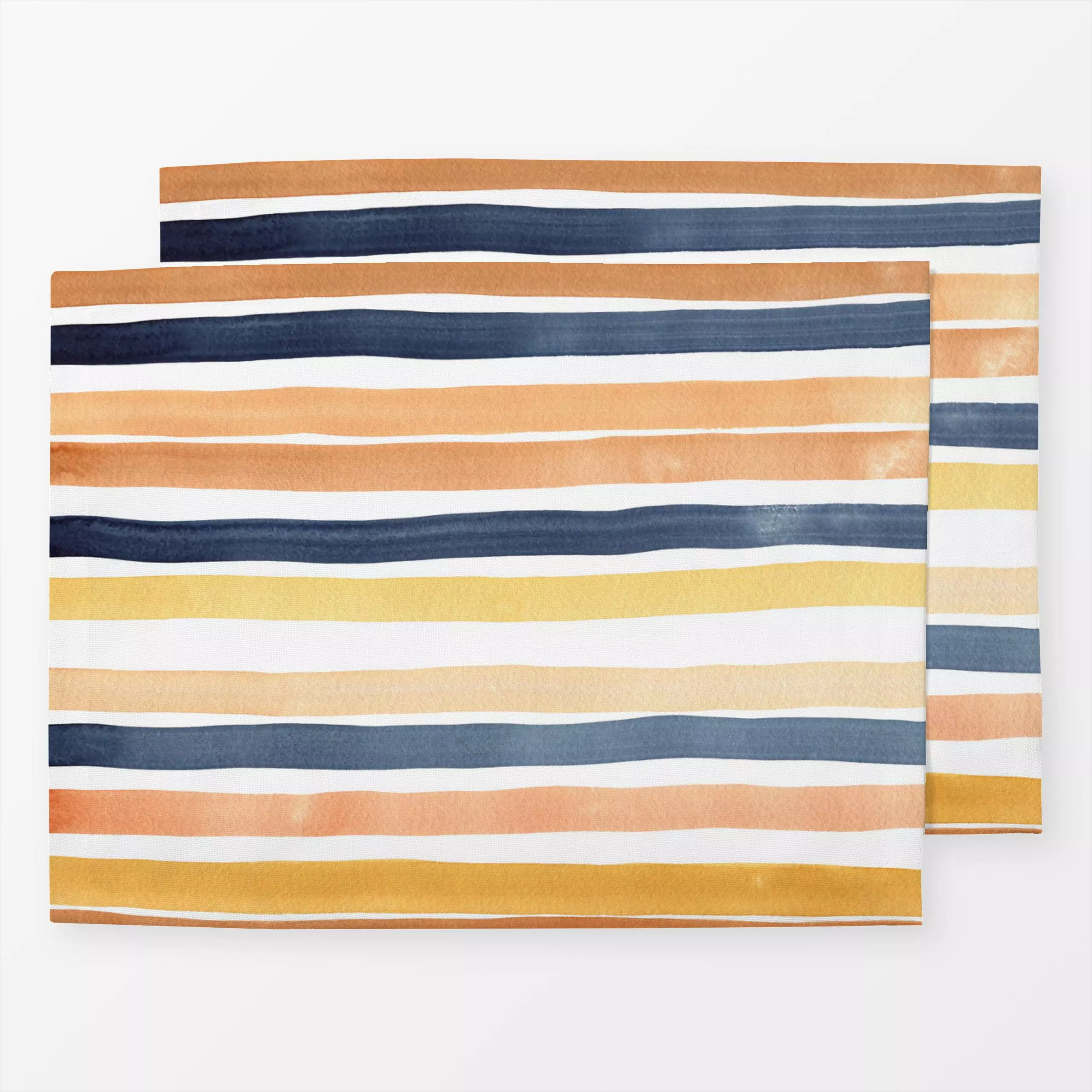 Tischset Summer Stripes, gemustert, Sommer, von Sophie Reusche