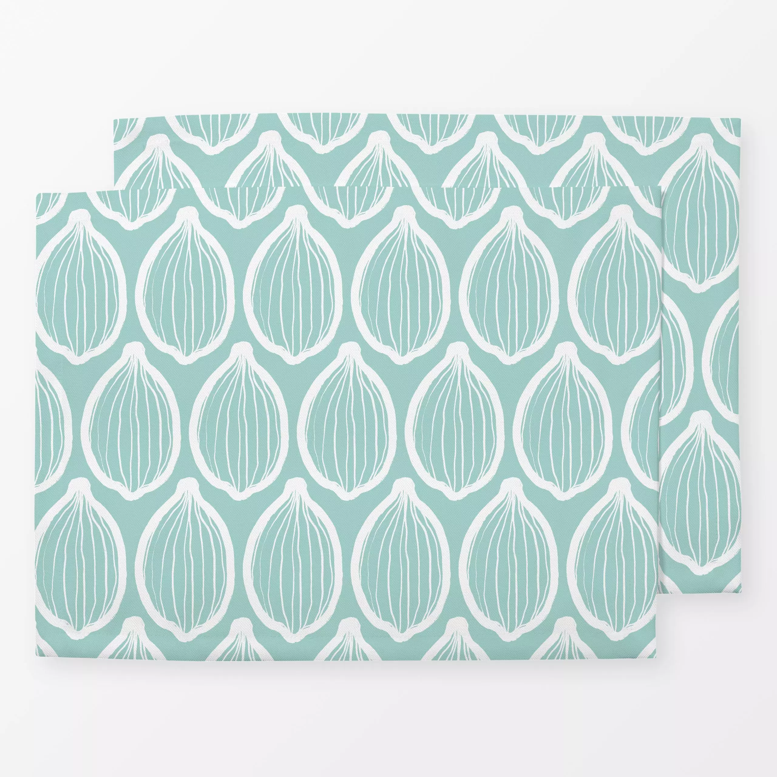 Tischset Lemonlicious Turquoise - Sommer - von „Sara Maria"; Frucht, boho, Sommer, Scandianvian, Scandi, Zitronen, lemon, sc...