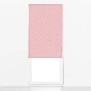 Raffrollo Xmas - Zuckerstange pink