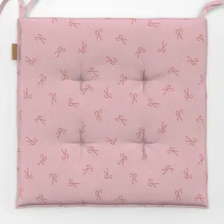 Sitzkissen Xmas - Zuckerstange pink